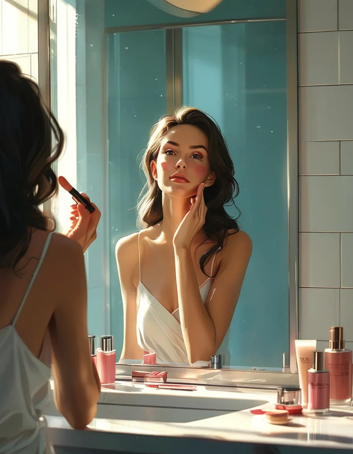 The Five-Minute Face for the First Cool Mornings